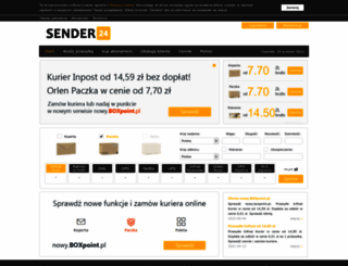 sender24.pl screenshot