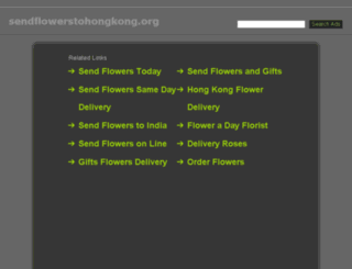 sendflowerstohongkong.org screenshot