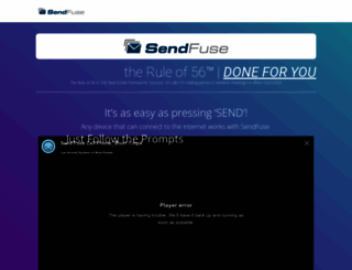 sendfuse.com screenshot