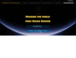 sendo-sensor.com screenshot