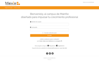 seneca.mainfor.edu.es screenshot