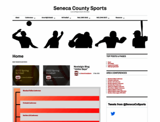 senecacountysports.com screenshot