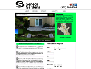 senecagarden.com screenshot