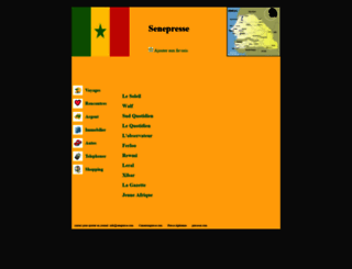 senepresse.com screenshot