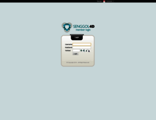 senggol4d.com screenshot