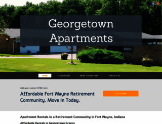 seniorapartmentsfortwayne.com screenshot