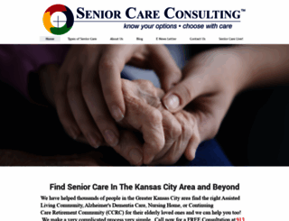 seniorcareconsulting.com screenshot