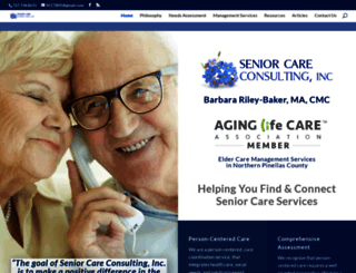 seniorcareconsulting.net screenshot