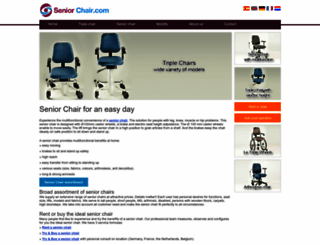 seniorchair.com screenshot