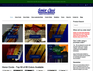 seniorclassproducts.com screenshot