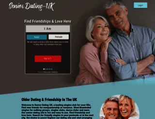 seniordating-uk.com screenshot
