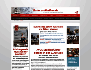 senioren-studium.de screenshot