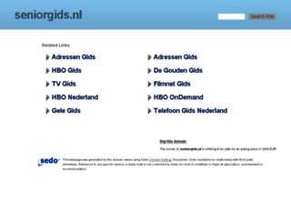 seniorgids.nl screenshot