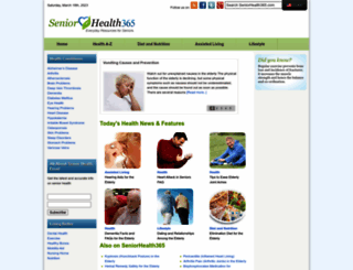 seniorhealth365.com screenshot