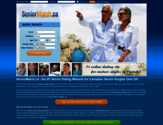 seniormatch.ca screenshot