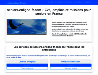 seniors.enligne-fr.com screenshot