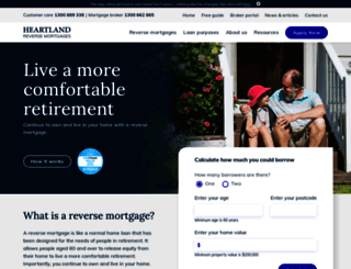 seniorsfinance.com.au screenshot