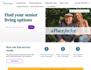 seniorsforliving.com screenshot