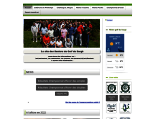 seniorsgolfsarge.jimdo.com screenshot