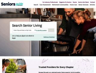 seniorsguideonline.com screenshot