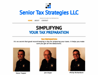 seniortaxstrategies.com screenshot
