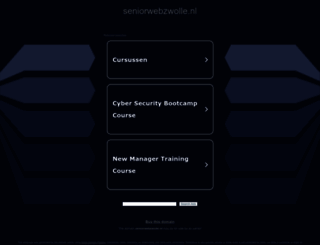 seniorwebzwolle.nl screenshot