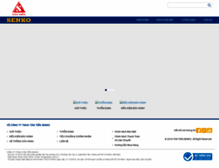 senko.com.vn screenshot