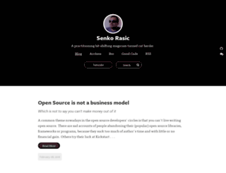 senko.silvrback.com screenshot
