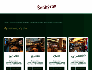 senkyrna.cz screenshot