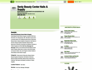 senly-beauty-center.hub.biz screenshot