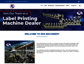 senmachinery.com screenshot