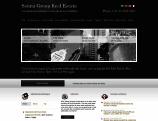 sennagroup.com.br screenshot