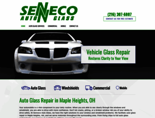 sennecoautoglass.com screenshot