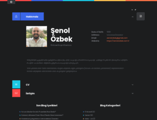 senolozbek.com.tr screenshot