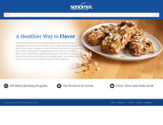 senomyx.com screenshot