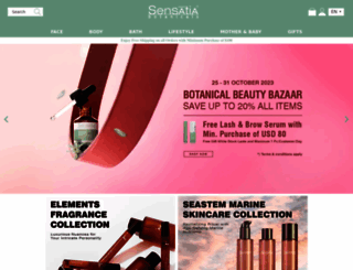 sensatia.com screenshot