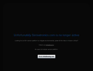 sensatronics.com screenshot