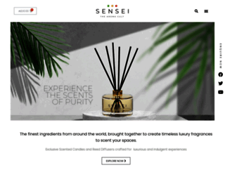 senseiscents.com screenshot