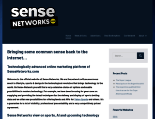 sensenetworks.com screenshot