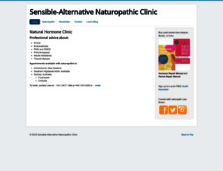 sensible-alternative.com.au screenshot