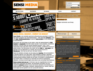 sensimedia.nl screenshot