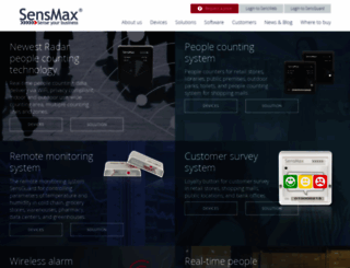 sensmax.eu screenshot