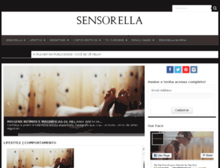sensorella.com.br screenshot