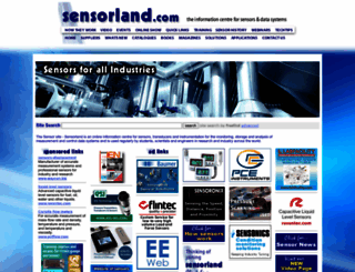 sensorland.com screenshot