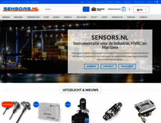 sensors.nl screenshot