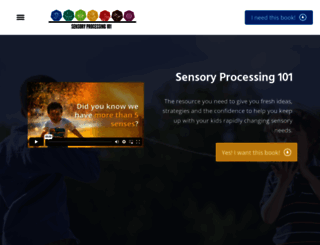 sensoryprocessing101.com screenshot
