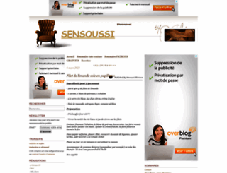 sensoussi.com screenshot