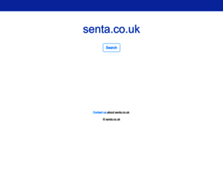 senta.co.uk screenshot