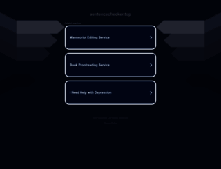 sentencechecker.top screenshot