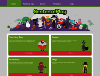 sentenceplay.co.uk screenshot